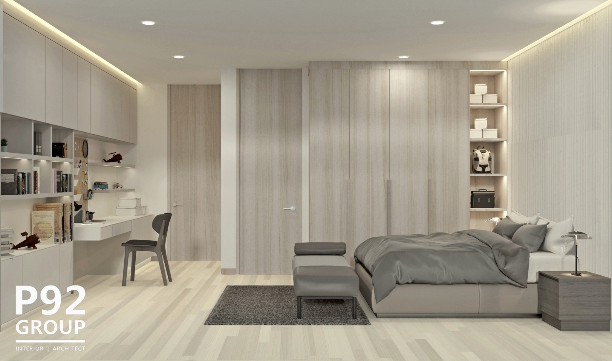 Modern Topical House 800 sqm.Bed Room